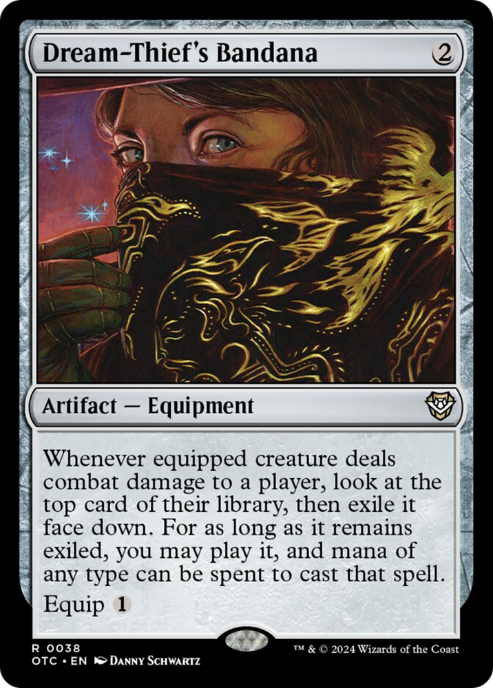 Dream-Thief's Bandana [Outlaws of Thunder Junction Commander] Magic: The Gathering
