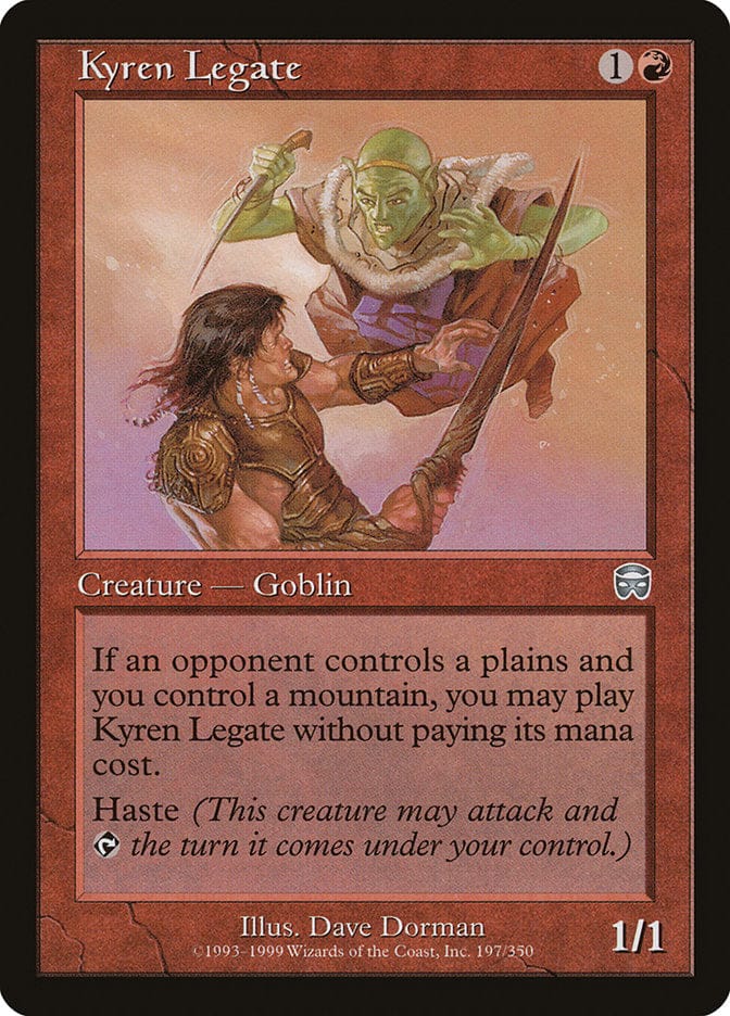Kyren Legate [Mercadian Masques] Magic: The Gathering
