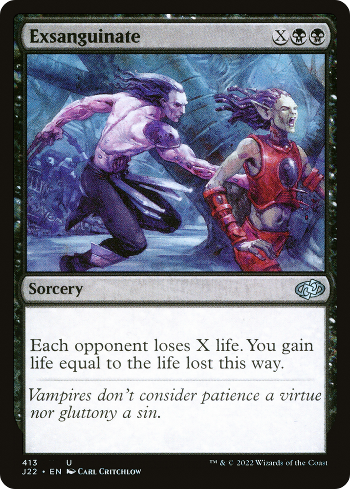 Exsanguinate [Jumpstart 2022] Magic: The Gathering