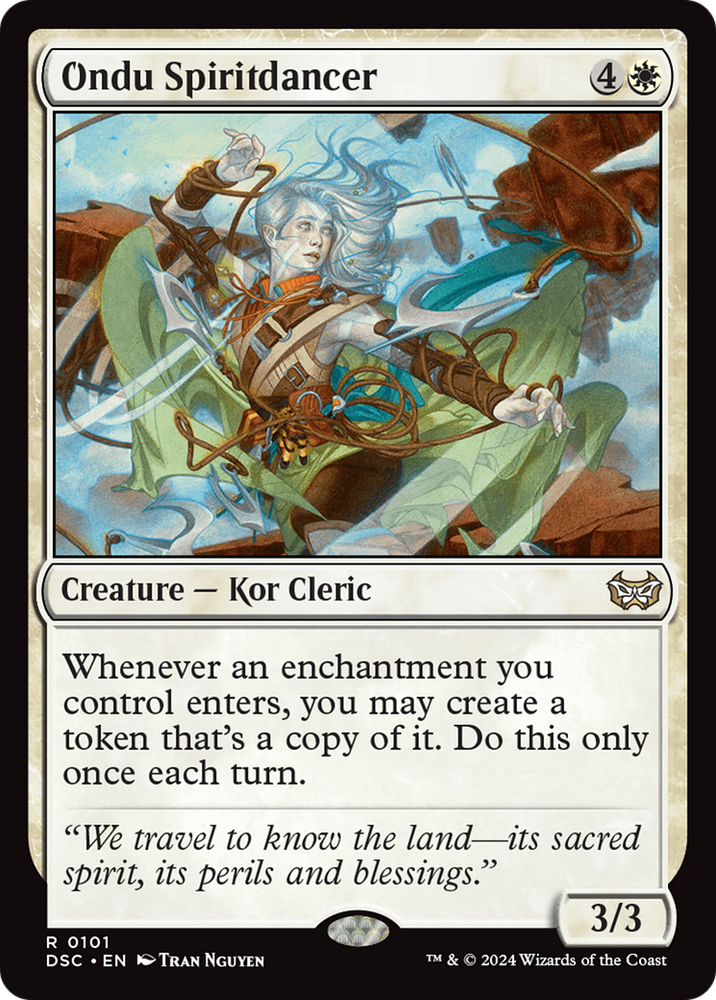 Ondu Spiritdancer [Duskmourn: House of Horror Commander] Magic: The Gathering