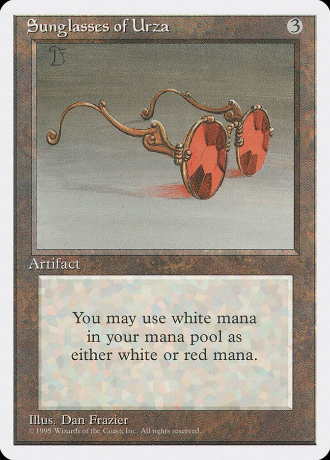 Sunglasses of Urza [Fourth Edition] Magic: The Gathering