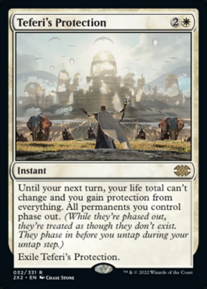 Teferi's Protection [Double Masters 2022] Magic: The Gathering