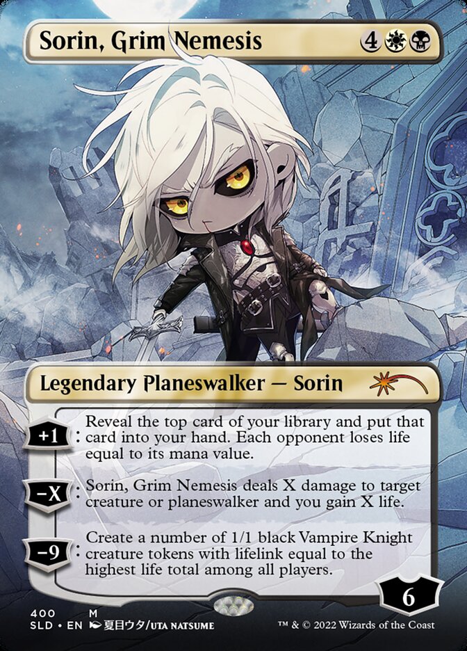 Sorin, Grim Nemesis (Borderless) [Secret Lair Drop Series] Magic: The Gathering