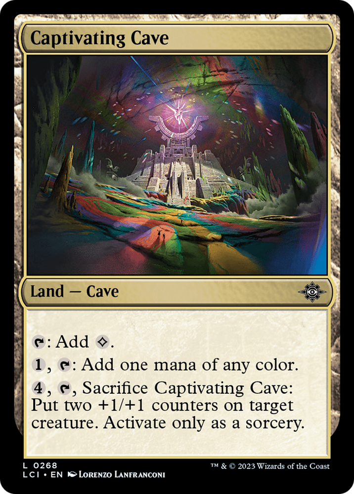 Captivating Cave [The Lost Caverns of Ixalan] Magic: The Gathering