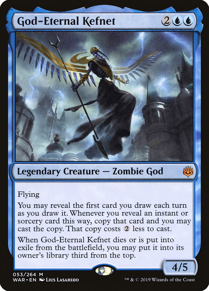 God-Eternal Kefnet [War of the Spark] Magic: The Gathering