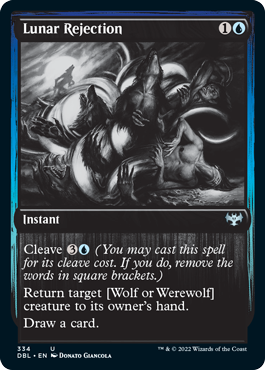 Lunar Rejection [Innistrad: Double Feature] Magic: The Gathering