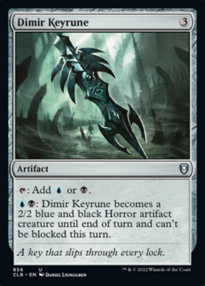 Dimir Keyrune [Commander Legends: Battle for Baldur's Gate] Magic: The Gathering