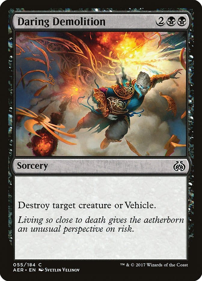 Daring Demolition [Aether Revolt] Magic: The Gathering