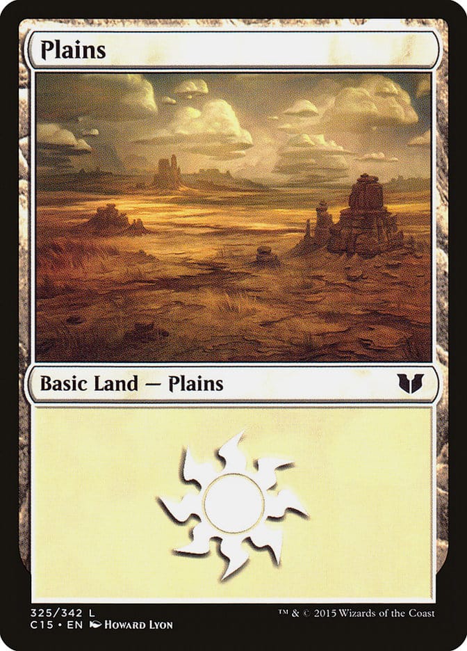 Plains (325) [Commander 2015] Magic: The Gathering