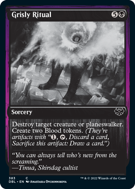 Grisly Ritual [Innistrad: Double Feature] Magic: The Gathering
