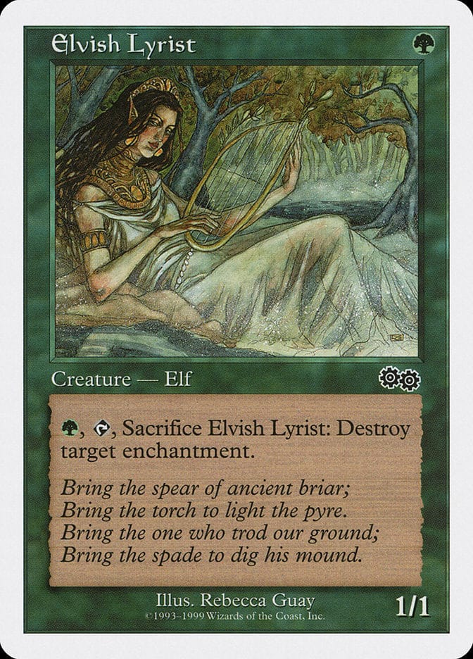 Elvish Lyrist [Battle Royale] Magic: The Gathering