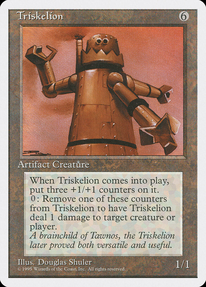 Triskelion [Fourth Edition] Magic: The Gathering