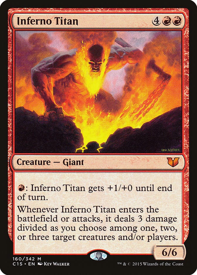 Inferno Titan [Commander 2015] Magic: The Gathering