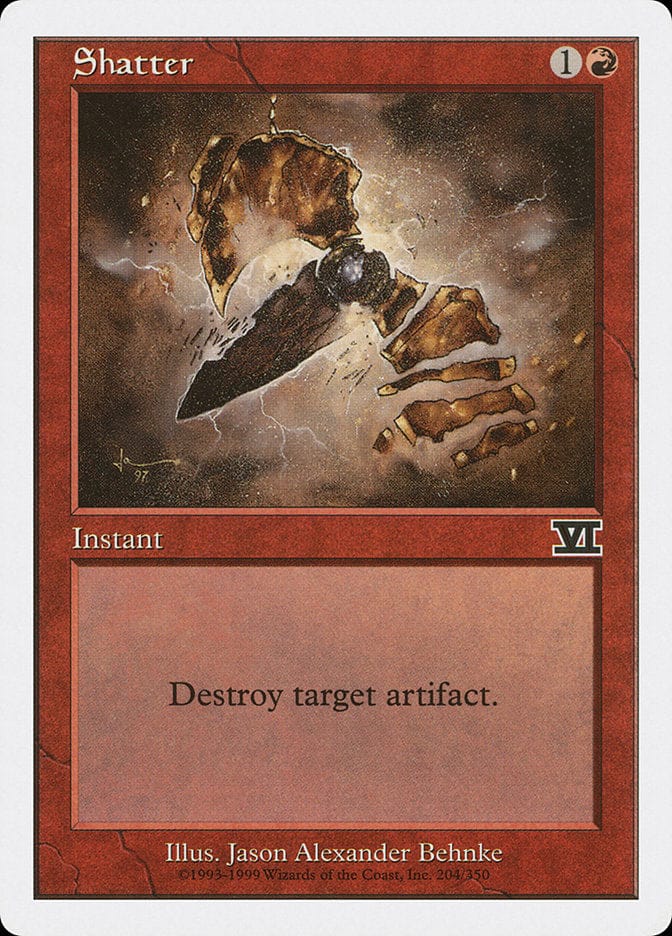 Shatter [Classic Sixth Edition] Magic: The Gathering