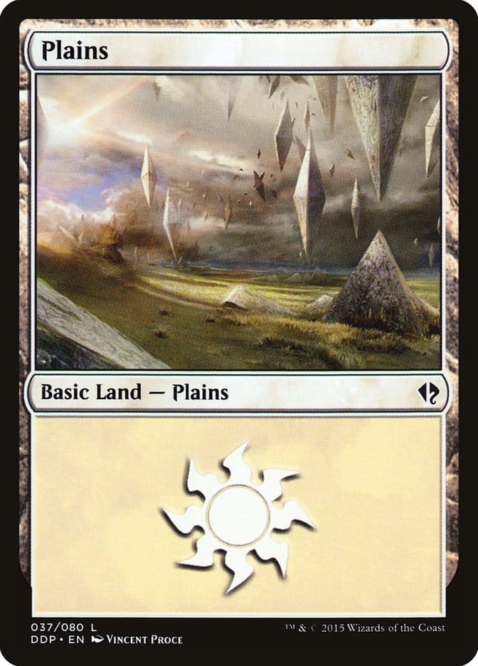 Plains (37) [Duel Decks: Zendikar vs. Eldrazi] Magic: The Gathering