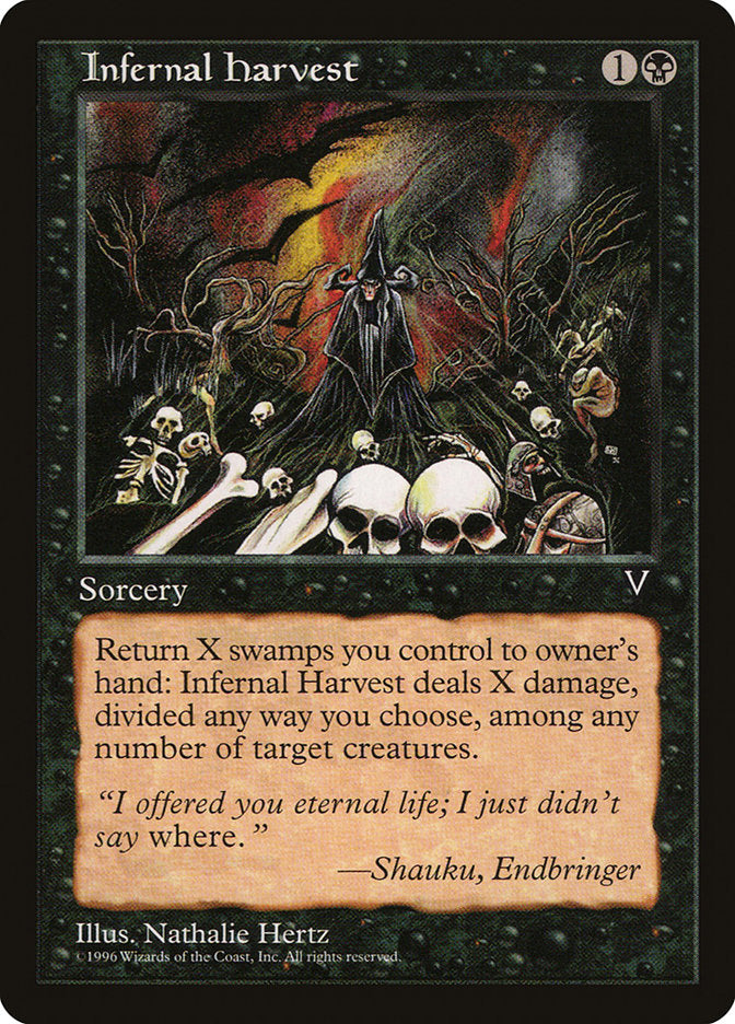 Infernal Harvest [Visions] Magic: The Gathering