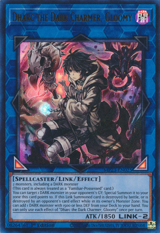 Dharc the Dark Charmer, Gloomy [MP23-EN025] Ultra Rare - Yugioh Cards For Your TCG Needs!