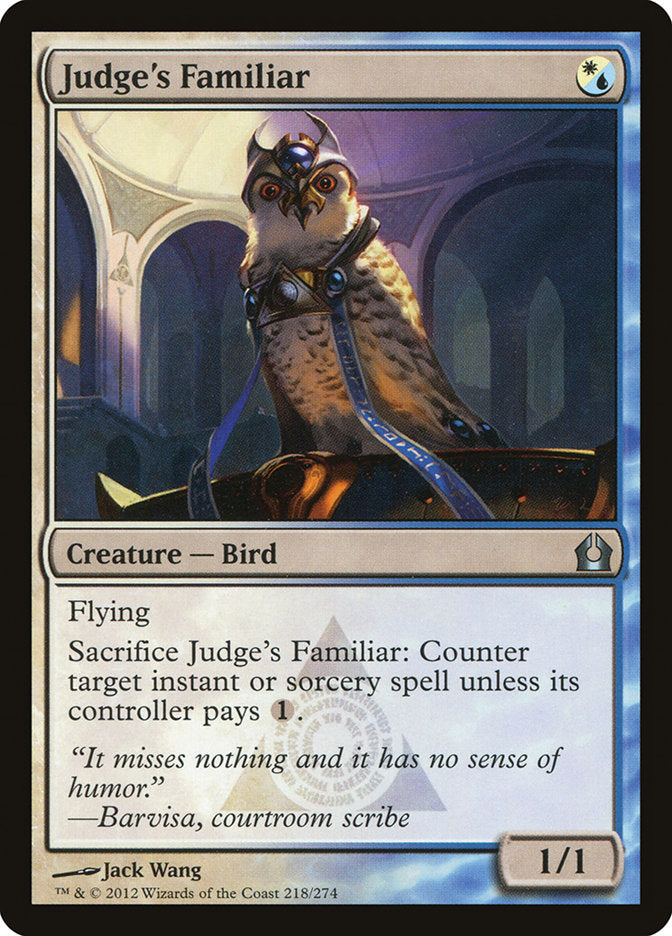 Judge's Familiar [Return to Ravnica] Magic: The Gathering