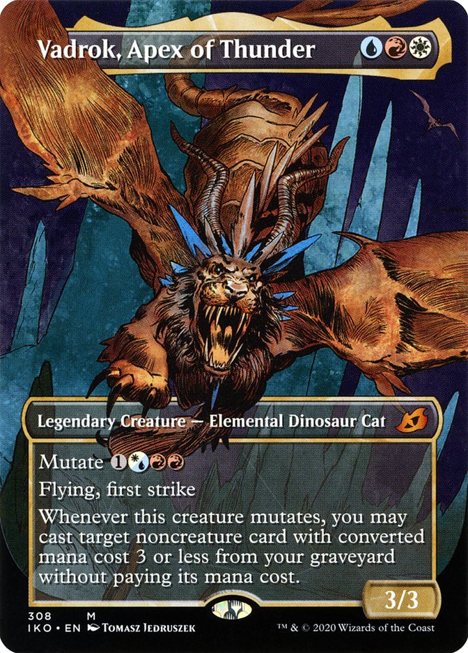 Vadrok, Apex of Thunder (Showcase) [Ikoria: Lair of Behemoths] Magic: The Gathering