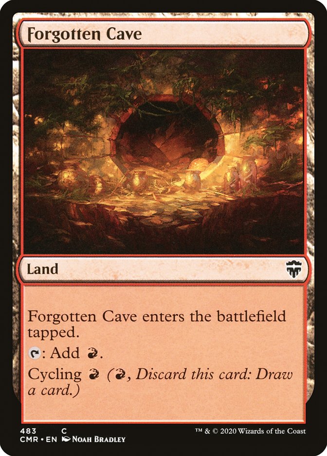 Forgotten Cave [Commander Legends] Magic: The Gathering