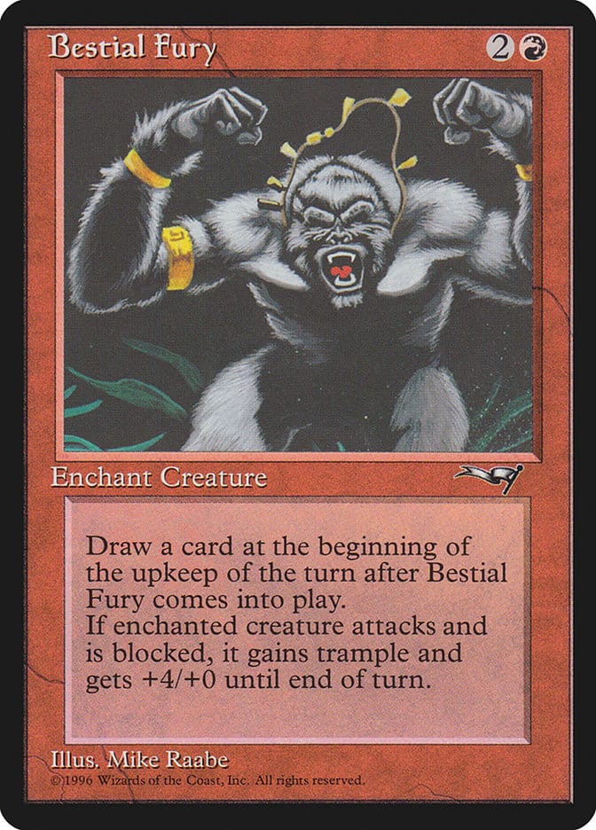 Bestial Fury (Fists Raised) [Alliances] Magic: The Gathering