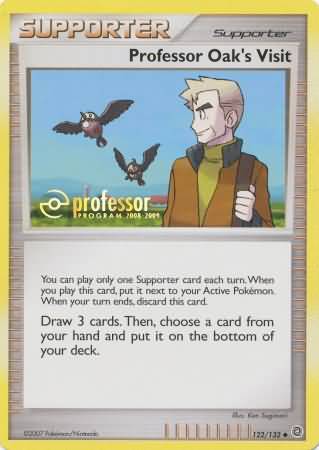 Professor Oaks Visit (122/132) (2008 2009) [Professor Program Promos] Pokémon