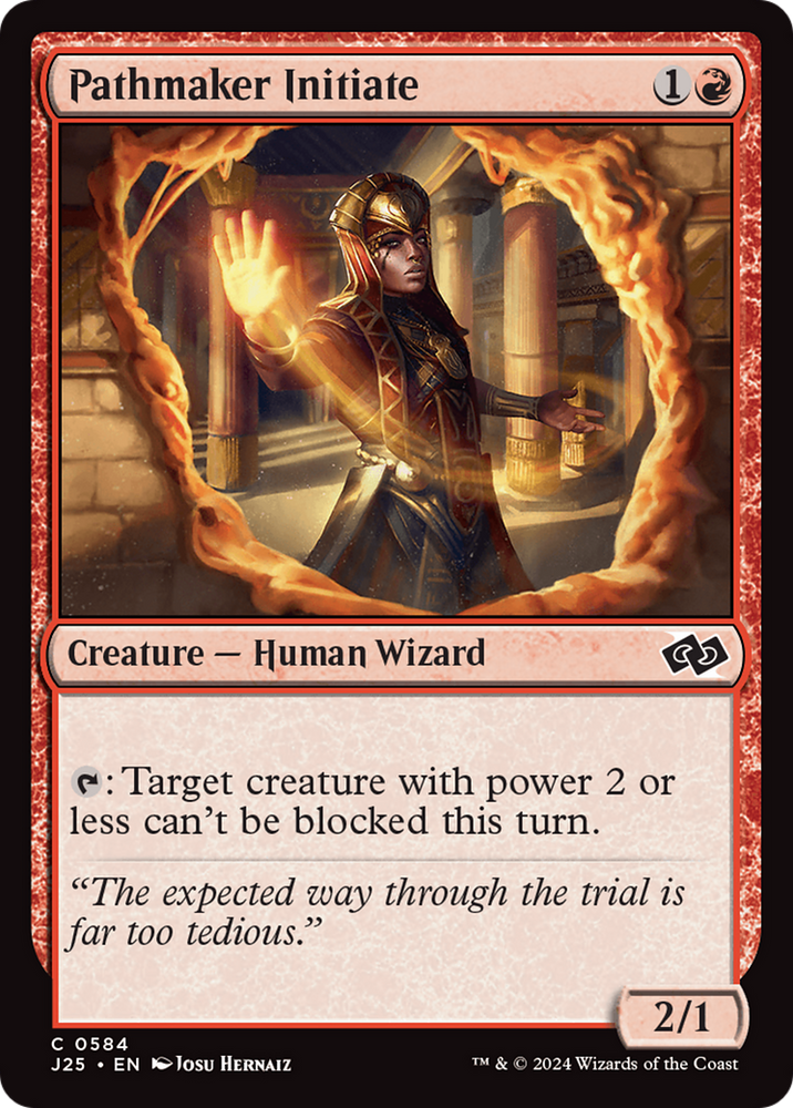 Pathmaker Initiate [Foundations Jumpstart] Magic: The Gathering