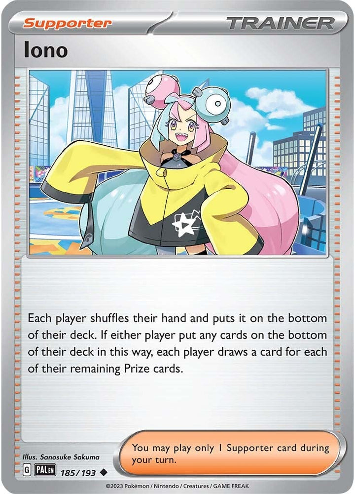 Iono (185/193) [Scarlet & Violet: Paldea Evolved] Pokémon