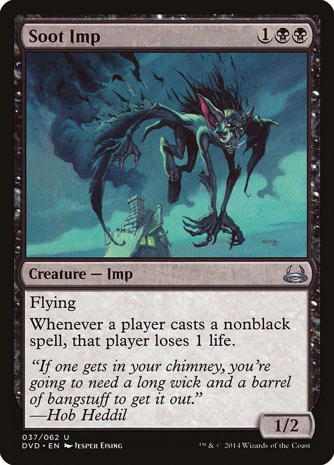 Soot Imp (Divine vs. Demonic) [Duel Decks Anthology] Magic: The Gathering