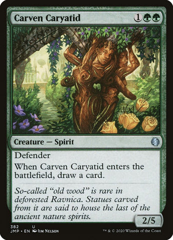 Carven Caryatid [Jumpstart] Magic: The Gathering