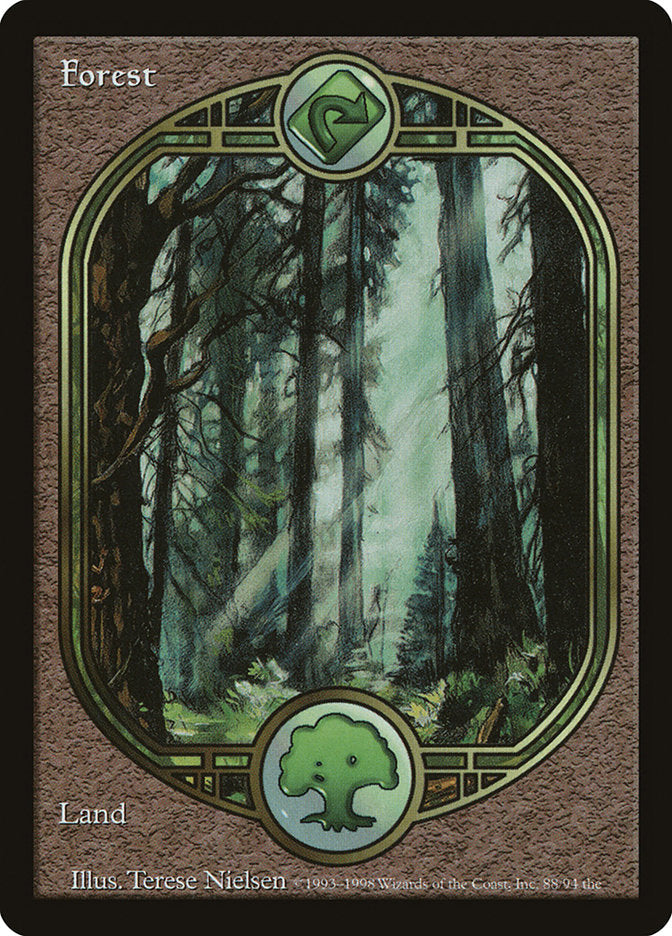 Forest (88) [Unglued] Magic: The Gathering