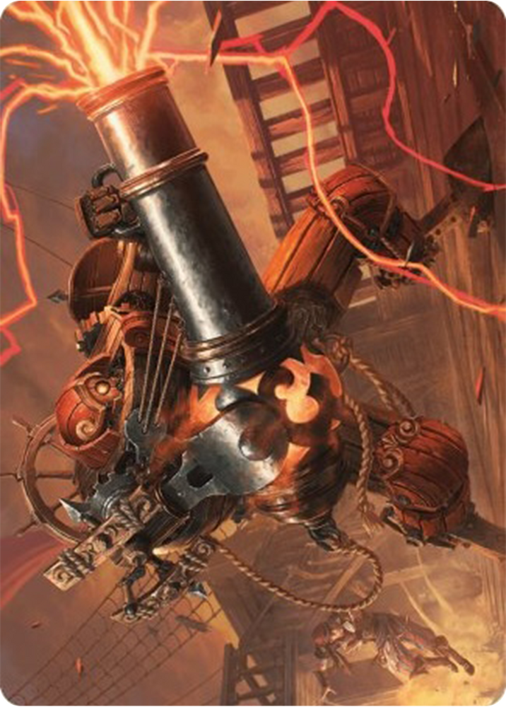 Blaster Hulk Art Card [Modern Horizons 3 Art Series] Magic: The Gathering