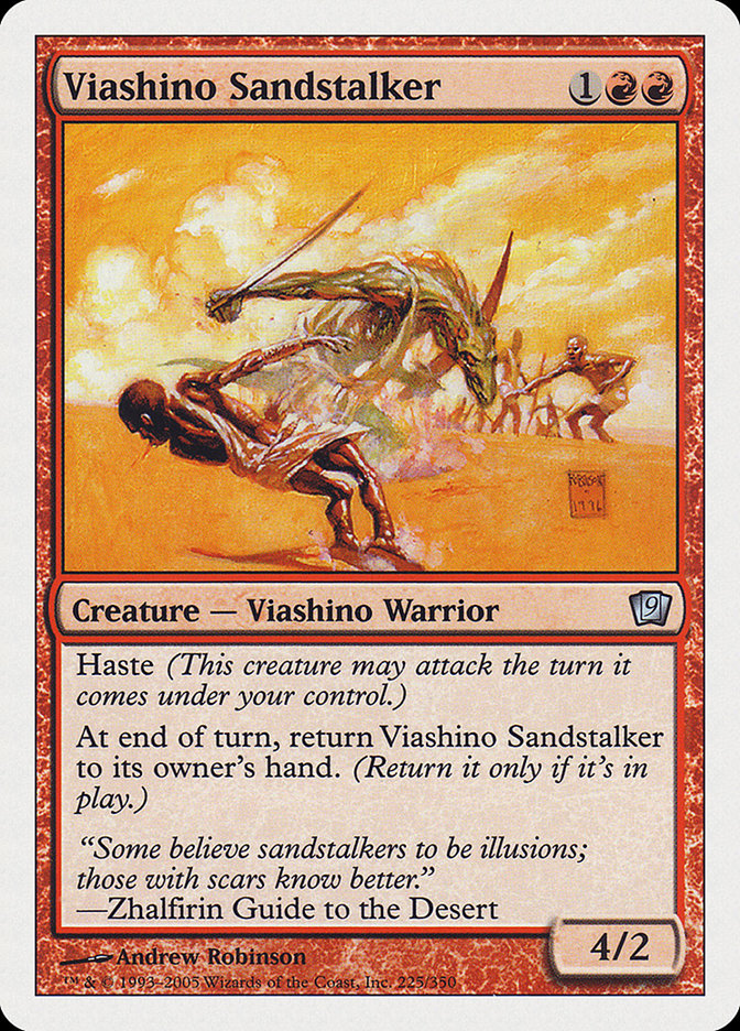 Viashino Sandstalker [Ninth Edition] Magic: The Gathering