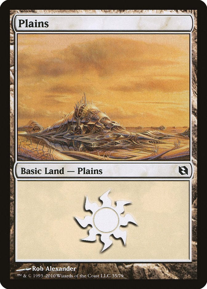 Plains (35) [Duel Decks: Elspeth vs. Tezzeret] Magic: The Gathering