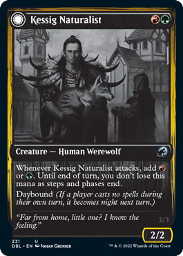 Kessig Naturalist // Lord of the Ulvenwald [Innistrad: Double Feature] Magic: The Gathering