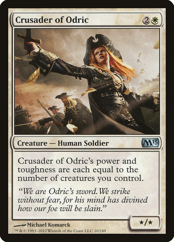 Crusader of Odric [Magic 2013] Magic: The Gathering