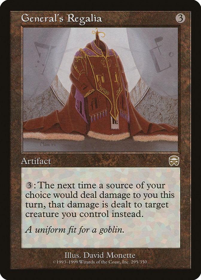 General's Regalia [Mercadian Masques] Magic: The Gathering