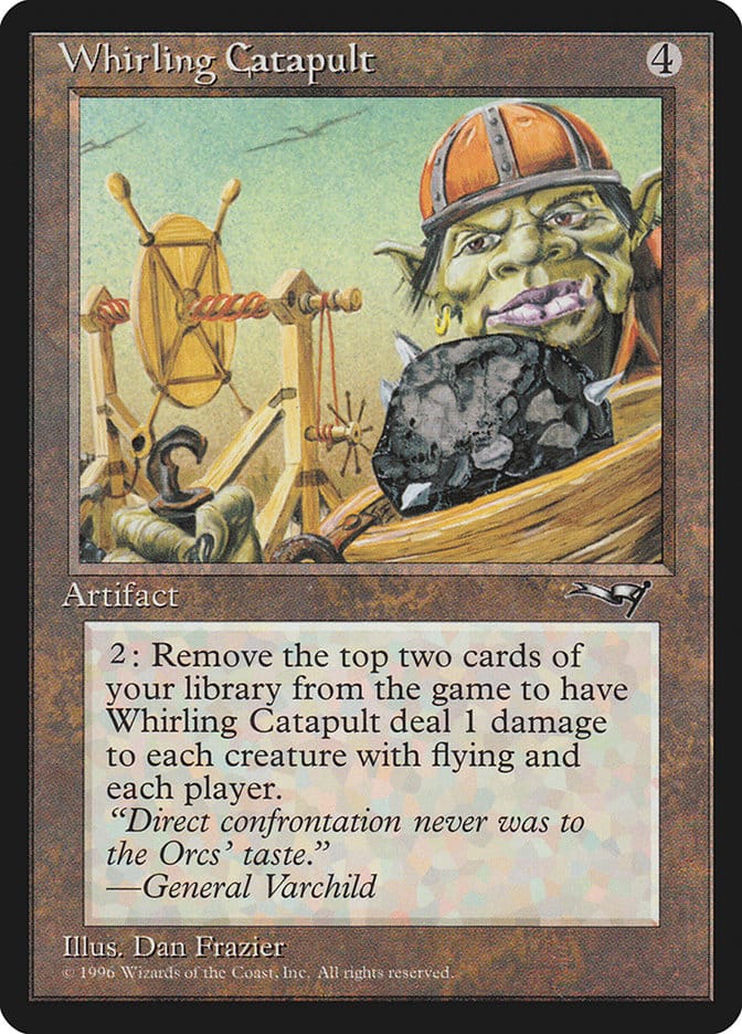 Whirling Catapult [Alliances] Magic: The Gathering