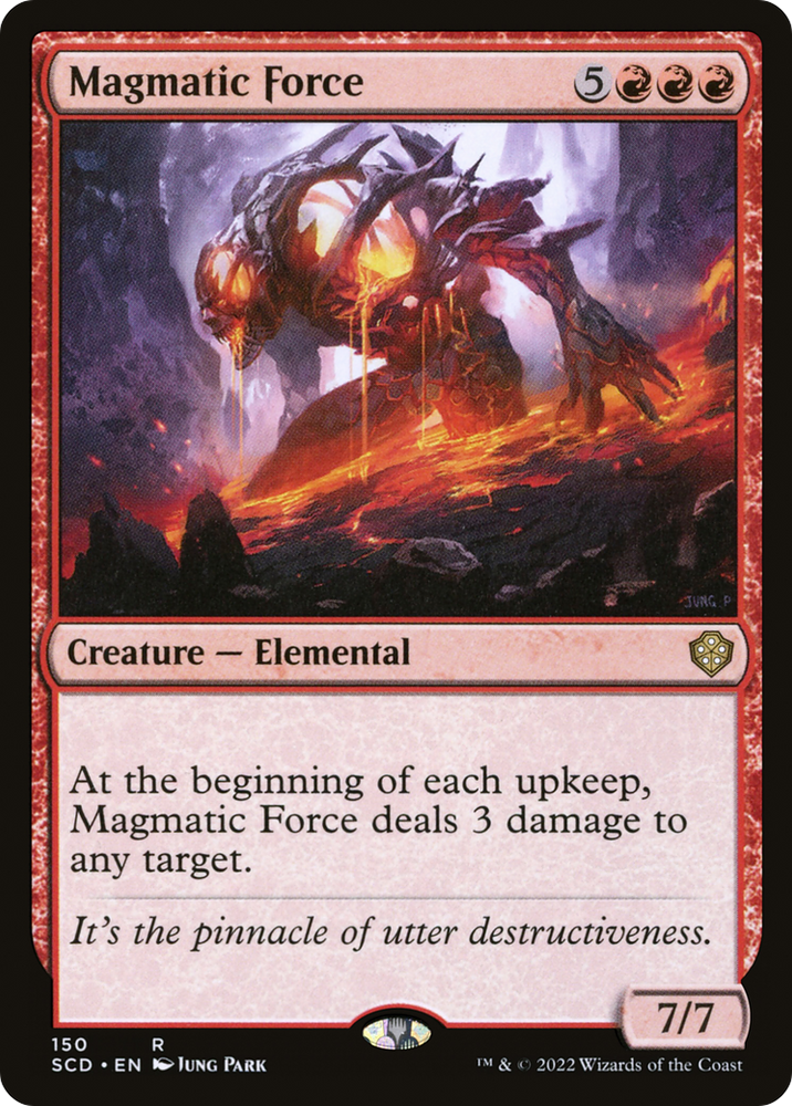 Magmatic Force [Starter Commander Decks] Magic: The Gathering