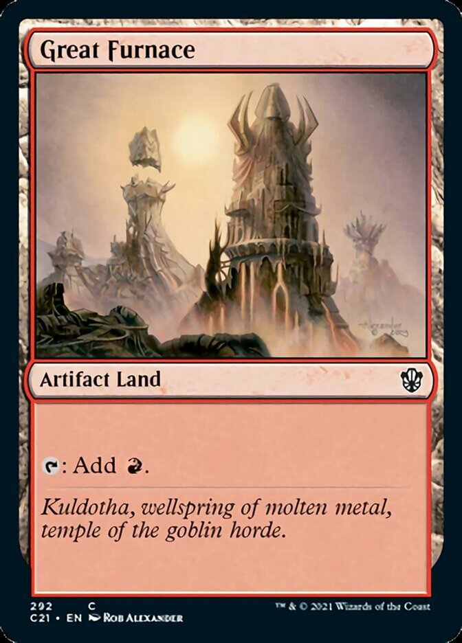 Great Furnace [Commander 2021] Magic: The Gathering