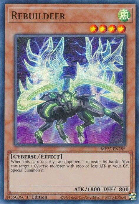 Rebuildeer [MP22-EN245] Ultra Rare - Yugioh Cards For Your TCG Needs!