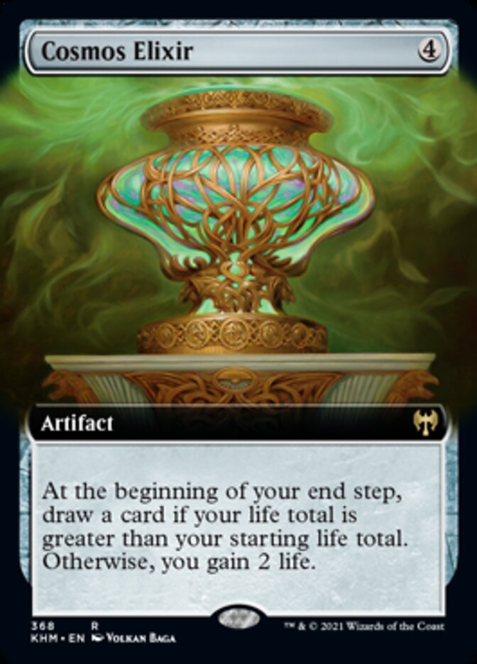 Cosmos Elixir (Extended Art) [Kaldheim] Magic: The Gathering