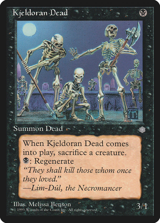 Kjeldoran Dead [Ice Age] Magic: The Gathering