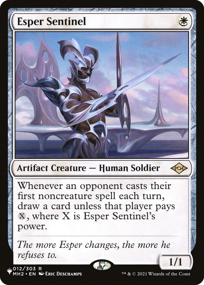 Esper Sentinel [The List] Magic: The Gathering