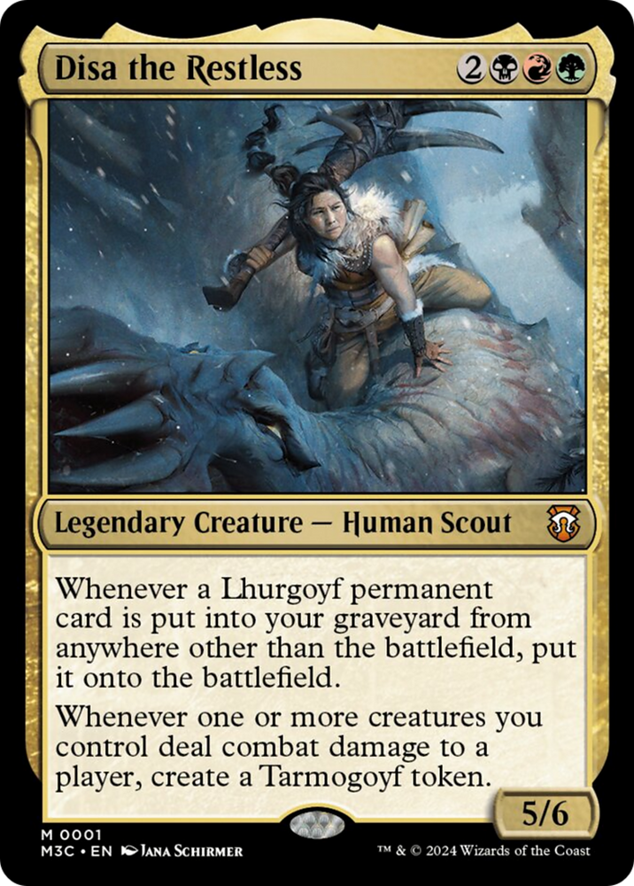 Disa the Restless [Modern Horizons 3 Commander] Magic: The Gathering