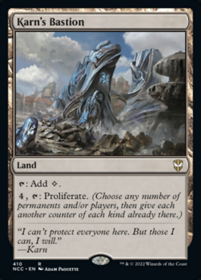 Karn's Bastion [Streets of New Capenna Commander] Magic: The Gathering