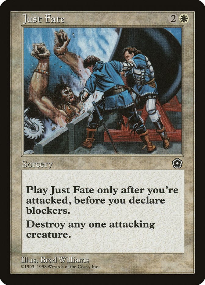 Just Fate [Portal Second Age] Magic: The Gathering