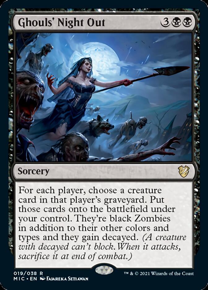 Ghouls' Night Out [Innistrad: Midnight Hunt Commander] Magic: The Gathering