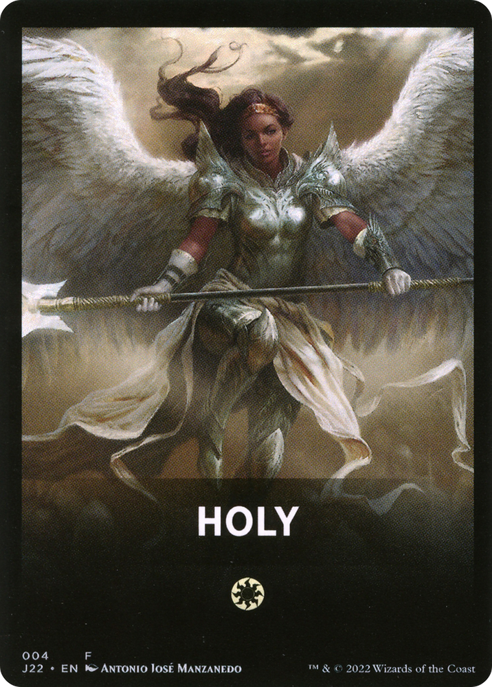 Holy Theme Card [Jumpstart 2022 Front Cards] Magic: The Gathering