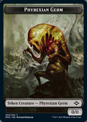Phyrexian Germ // Treasure (21) Double-Sided Token [Modern Horizons 2 Tokens] Magic: The Gathering